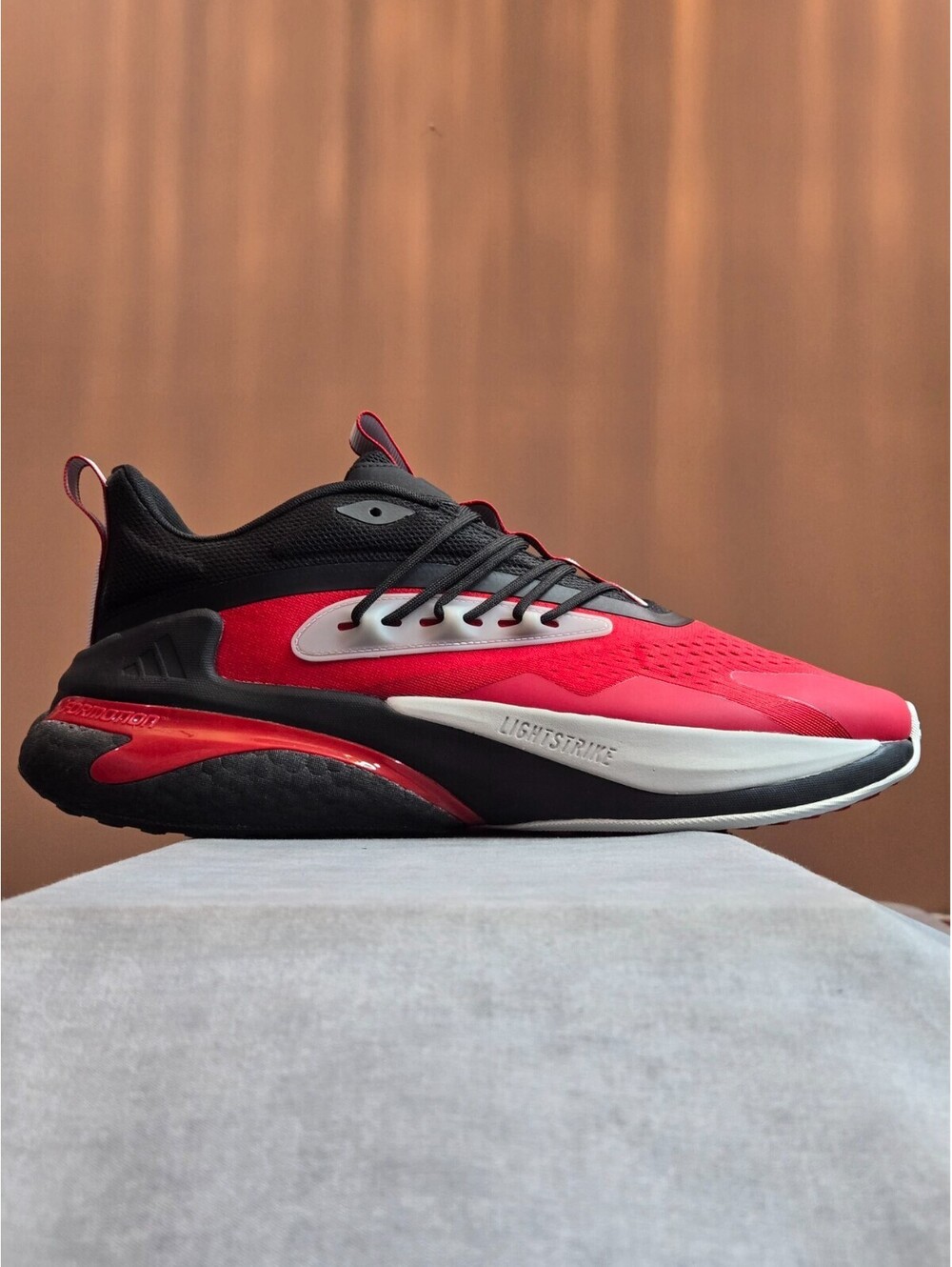 adidas x Rutgers Scarlet Knights AlphaBoost V2 - Red / Black (IH3885) Men's 13